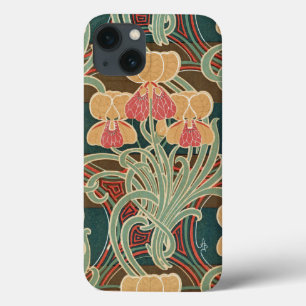 Art Nouveau Design #4 at Emporio Moffa iPhone 13 Case