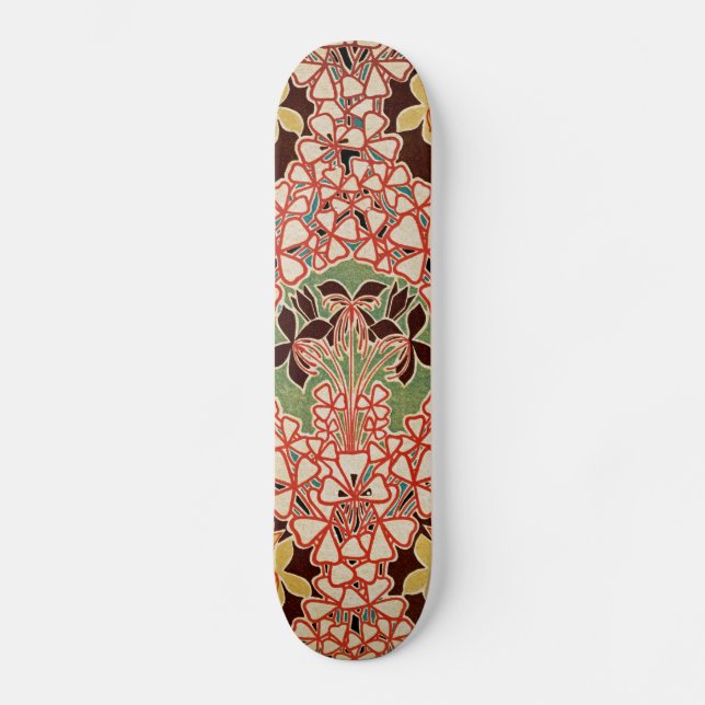 Art Nouveau Design #6 @ VictoriaShaylee Skateboard (Front)