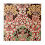 Art Nouveau Design #6 @ VictoriaShaylee Tile<br><div class="desc">Vintage Art Nouveau floral design pattern.</div>