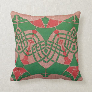 Art Nouveau Design Pillow