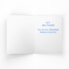 Art Nouveau Doodle Dog Folded Hanukkah