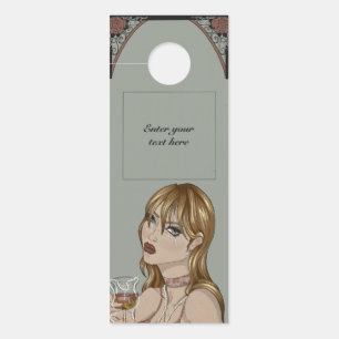Art Nouveau Door Hanger