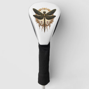 Art Nouveau Dragonfly Elegant Steampunk Golf Head Cover