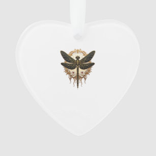 Art Nouveau Dragonfly Elegant Steampunk Ornament