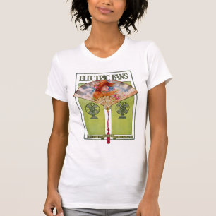 Art Nouveau Electric Fan ad T-Shirt