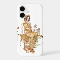 Art Nouveau Exotic Beauty from Orient