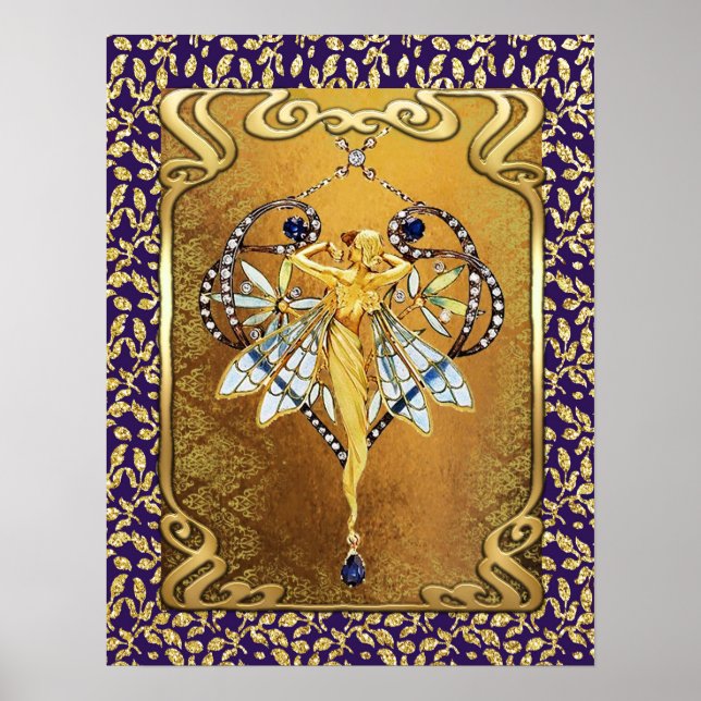 Art Nouveau (Fairy) Poster (Front)
