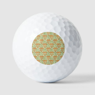 Art Nouveau: Floral Elegance Golf Balls