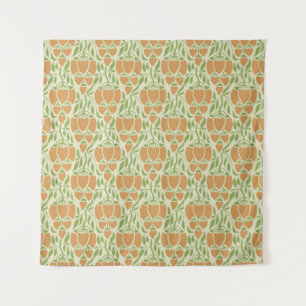 Art Nouveau: Floral Elegance Tapestry
