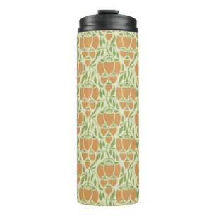Art Nouveau: Floral Elegance Thermal Tumbler