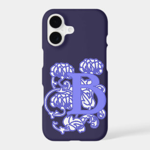 Art  Nouveau Floral Letter B iPhone / iPad case