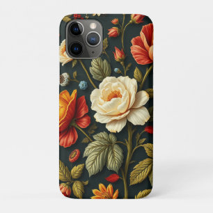 Art Nouveau Floral - Live life in full bloom iPhone 11 Pro Case