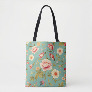 Art Nouveau Floral - Live life in full bloom Tote Bag