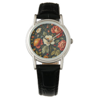 Art Nouveau Floral - Live life in full bloom Watch