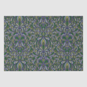 Art Nouveau Floral Seamless  Tissue Paper