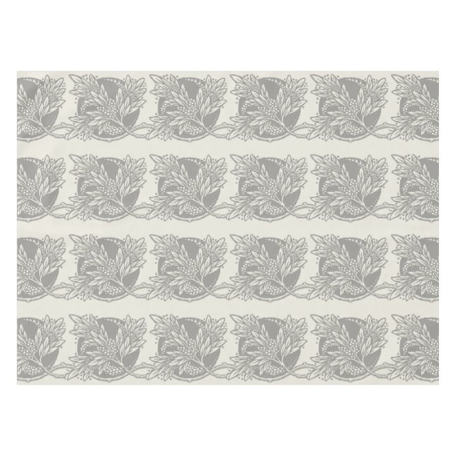 Art Nouveau Flower Floral minimalism Tablecloth (Front (Horizontal))