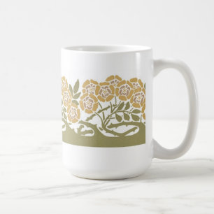 Art Nouveau Flowers - Mug
