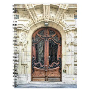 Art Nouveau French Door Lavirotte Paris - Notebook