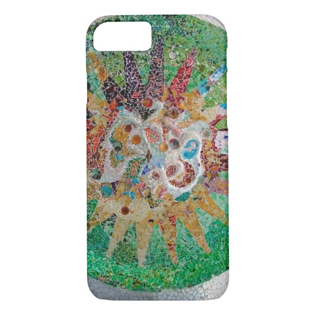 Art Nouveau Gaudi Mosaic Case-Mate iPhone Case (Back)