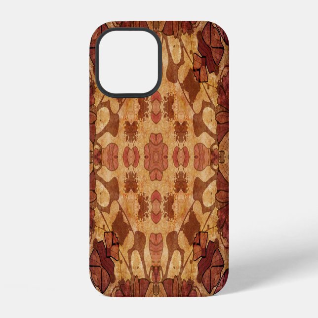 Art nouveau geometric, ornamental pattern. iPhone case (Back)