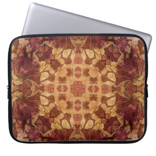 Art nouveau geometric, ornamental pattern. laptop sleeve