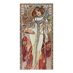 Art Nouveau Goddess Poster