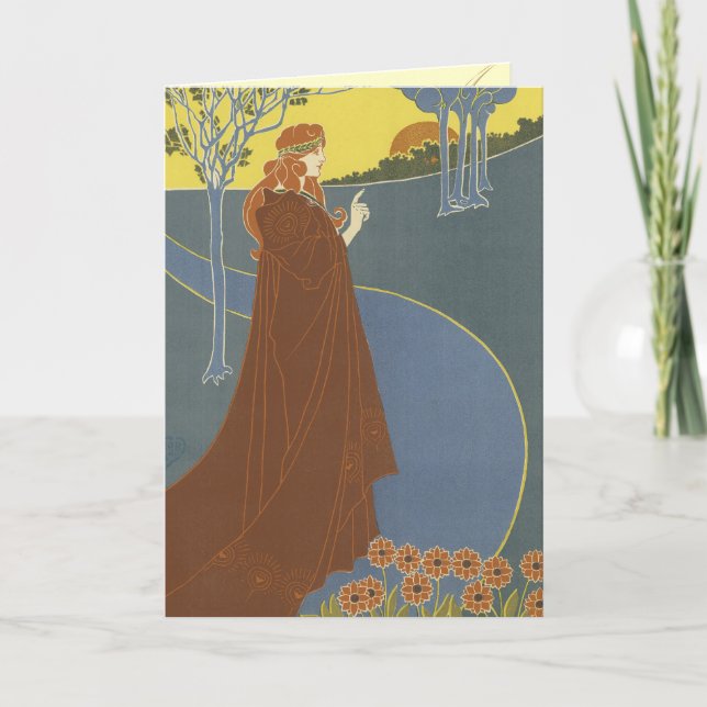Art Nouveau Greeting cards (Front)