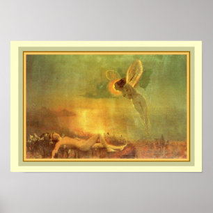 Art Nouveau "Home Again" 13 x 19 Poster