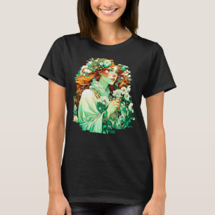 Art Nouveau Imbolc Celtic Spring T-Shirt