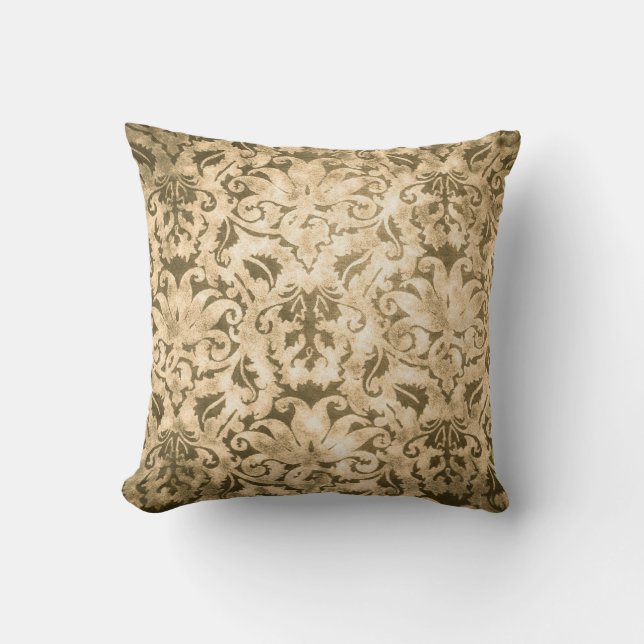 Art Nouveau Inspired Design  Cushion (Front)