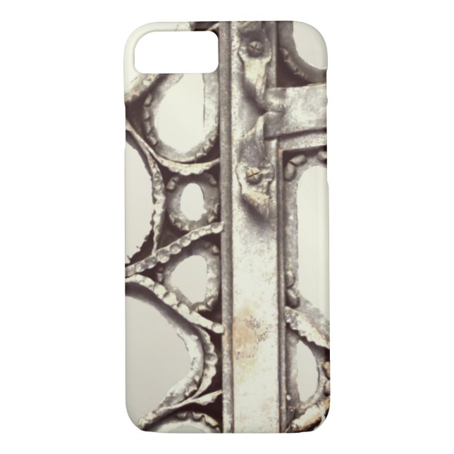 Art nouveau iron gate antoni gaudi elegant Case-Mate iPhone case (Back)