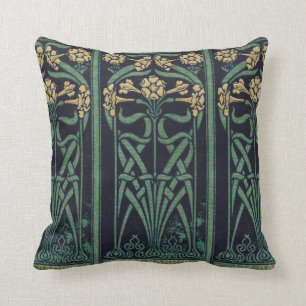 Art Nouveau J.M. Barrie Cushion