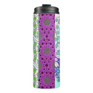 Art nouveau joseph binet Grapevine floral  Thermal Tumbler