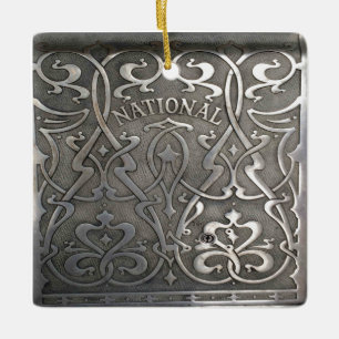 Art nouveau,jugen style,Norway,aalesund,original,m Ceramic Tree Decoration
