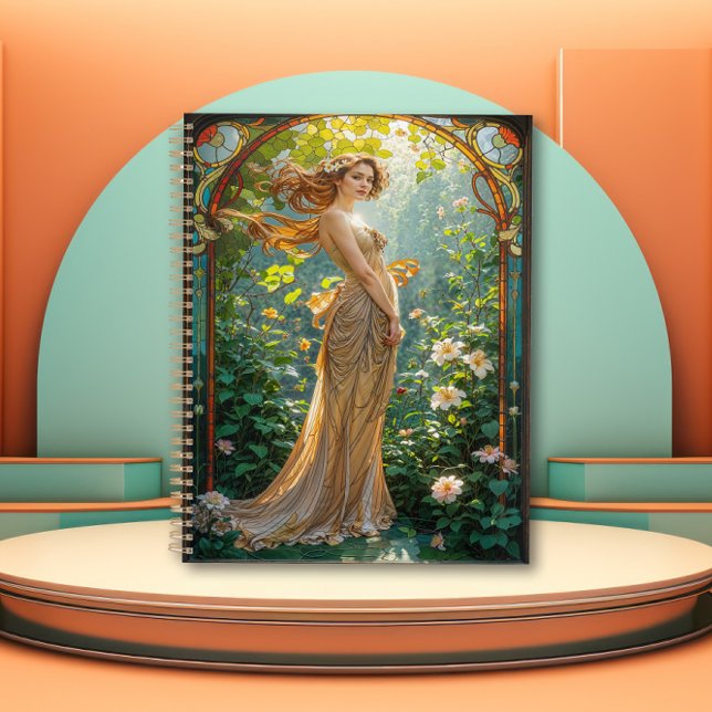 Art Nouveau Lady of the Lilies Planner (Creator Uploaded)