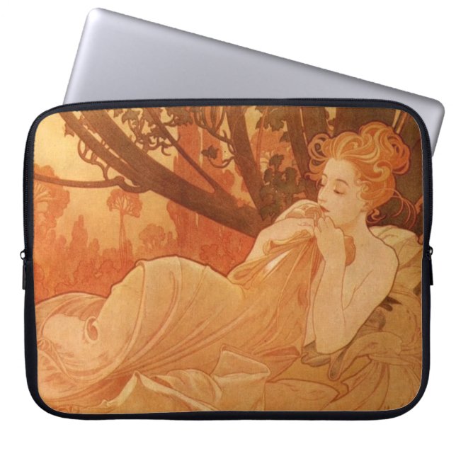 Art Nouveau Laptop Sleeve (Front)
