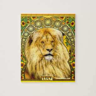 Art Nouveau Leo Jigsaw Puzzle