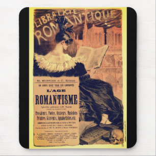 Art nouveau librairie romantique eugene grasset mouse mat