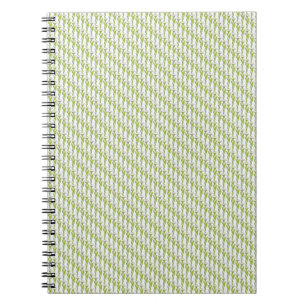 Art Nouveau light Ipomoea floral wallpaper art Notebook