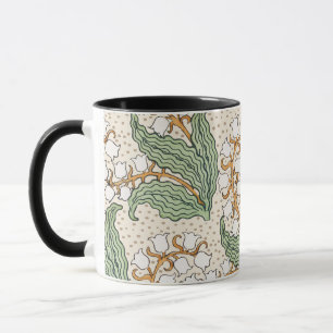Art nouveau lily of the valley flower pattern LRG Mug