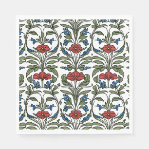 Art Nouveau Lotus  Napkin