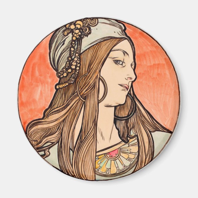 Art Nouveau Magnet (Front)