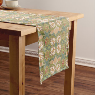 Art Nouveau Magnolia Pattern Table Runner