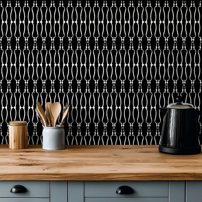 Art nouveau monochromatic pattern tile (Creator Uploaded)