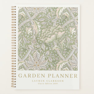 Art Nouveau Morris Inspired Garden Planner