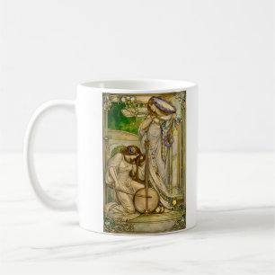 Art Nouveau Music Maidens Vintage Illustration Coffee Mug