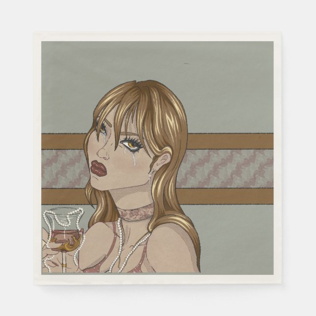 Art nouveau napkin (Front)