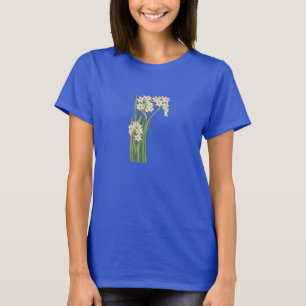 Art Nouveau Narcissus Flowers T-Shirt