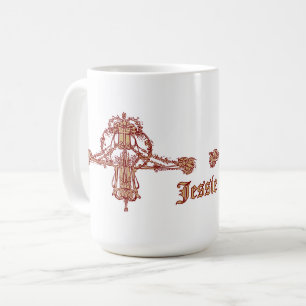 Art Nouveau Ornament by Jessie Marion King Coffee Mug