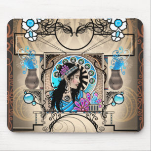 Art Nouveau Painting Samaritan Woman Mouse Mat